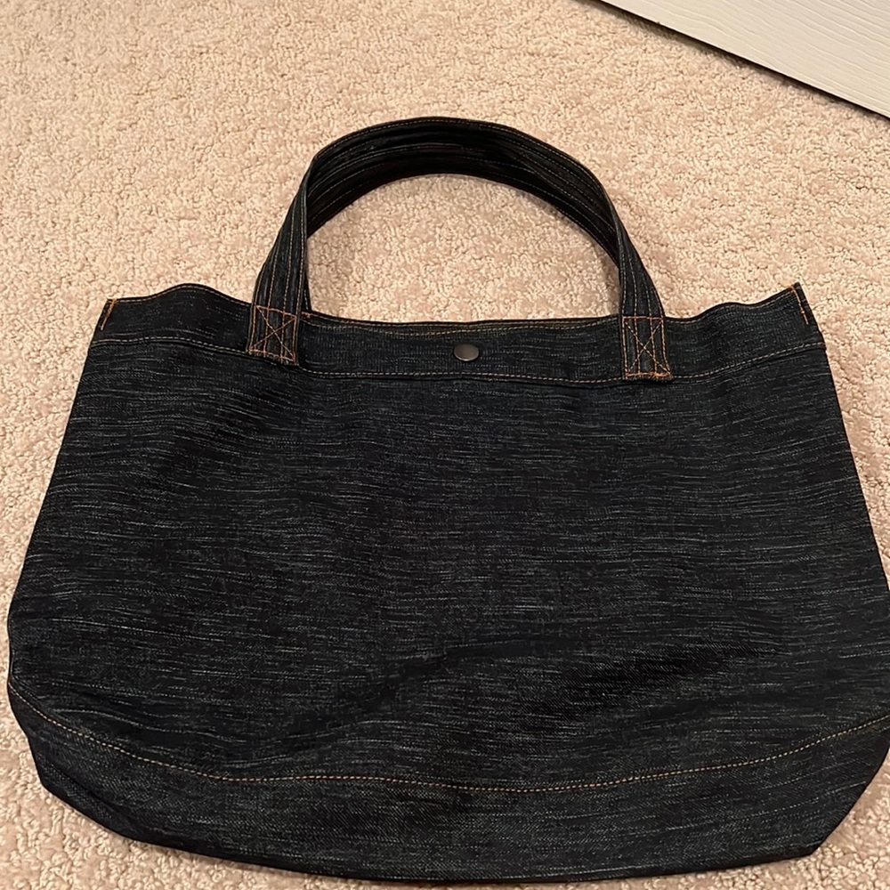 Theory Denim Tote Bag - Picture 1 of 6